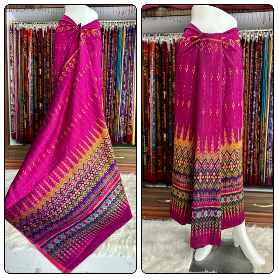 ผ้าไหมมัดหมี่กาบเชิง