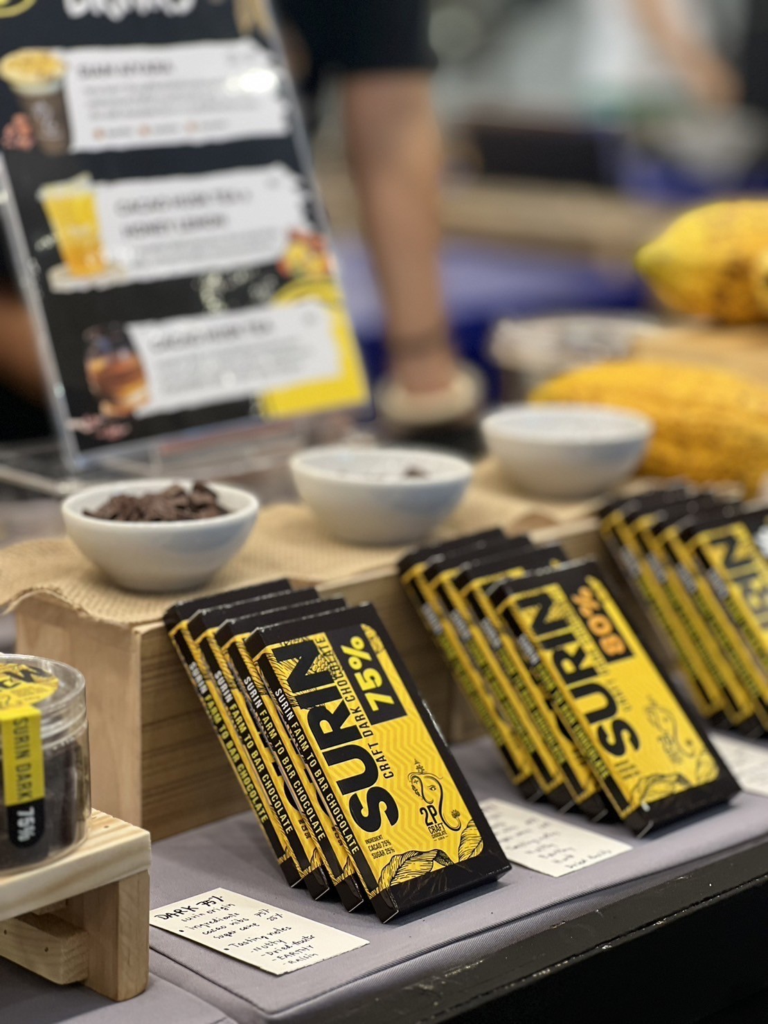 ช็อกโกแลตบาร์ dark100%