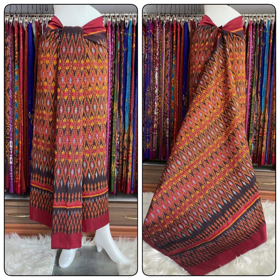 ผ้าไหมมัดหมี่กาบเชิง