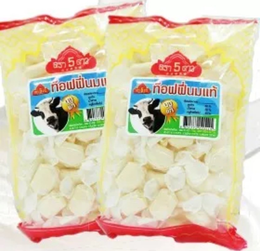 ท๊อฟฟี่นมแท้ ตรา 5 ดาว