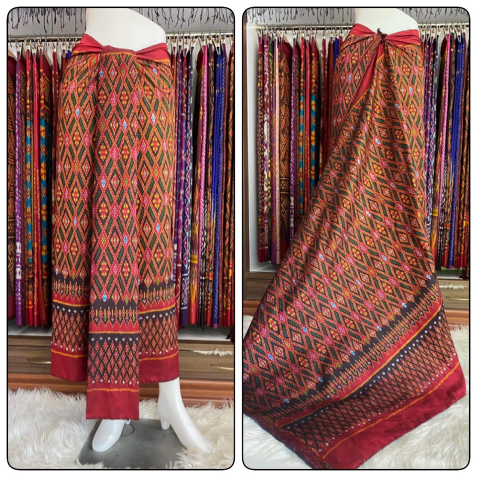 ผ้าไหมมัดหมี่กาบเชิง