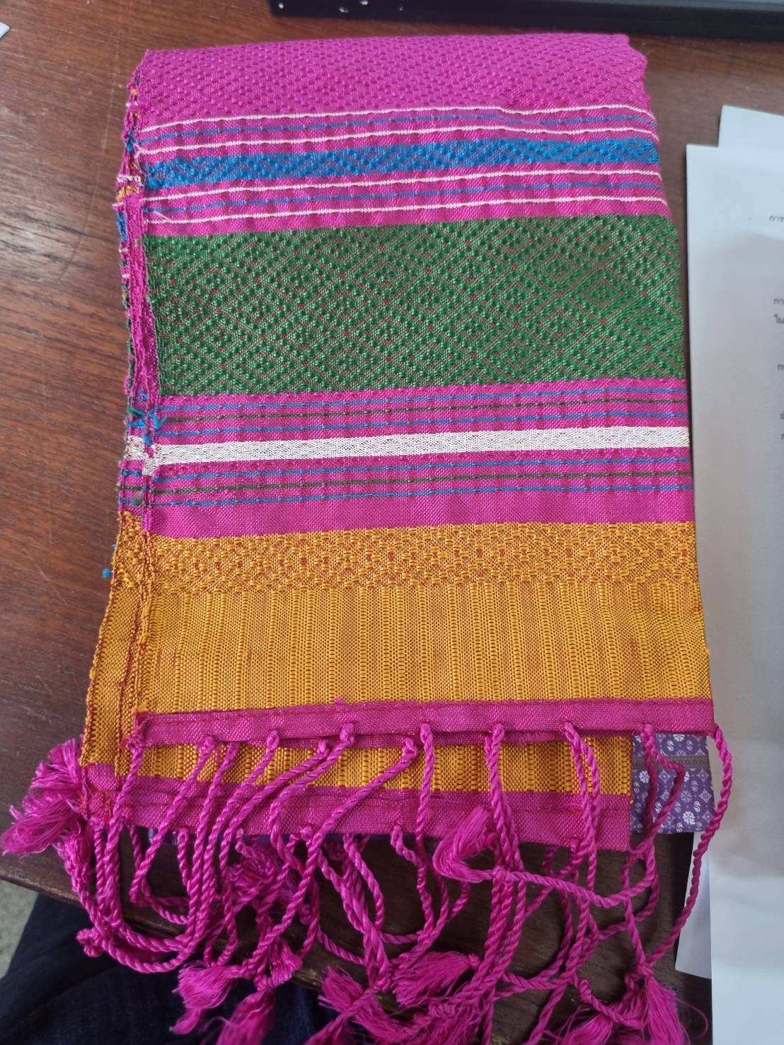 ผ้าสไบไหม