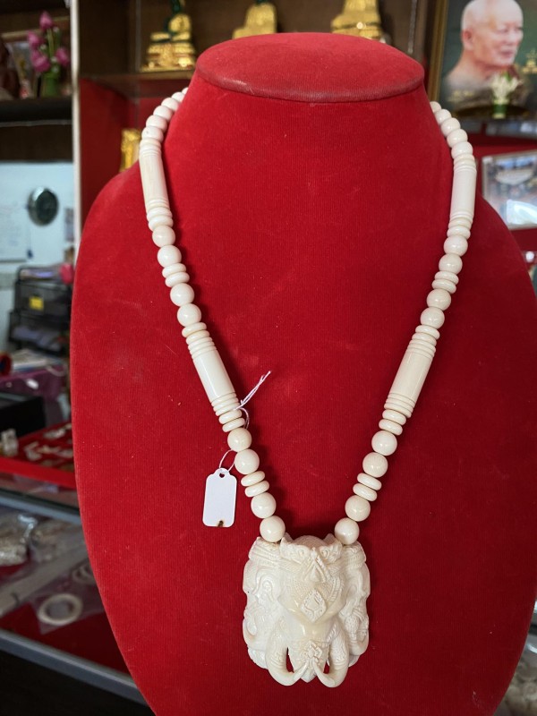 สร้อยงๅหน้าช้าง 50 มิล ยาว 24 นิ้ว