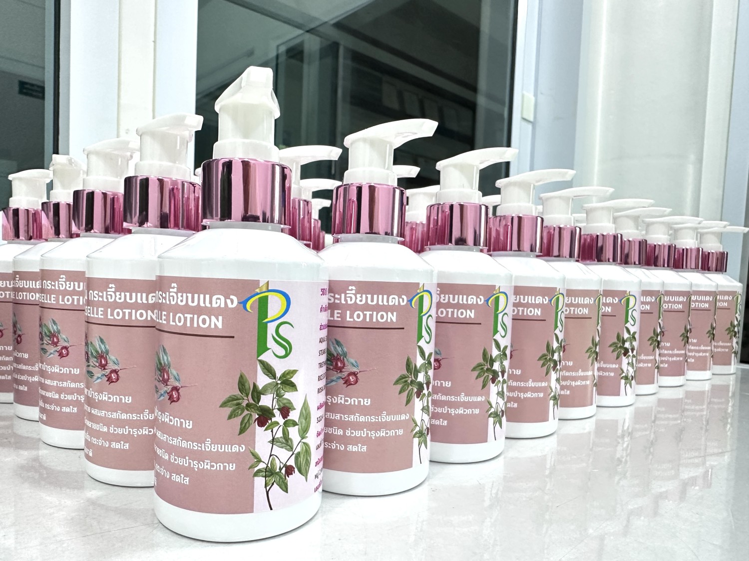 โลชั่น กระเจี๊ยบแดง