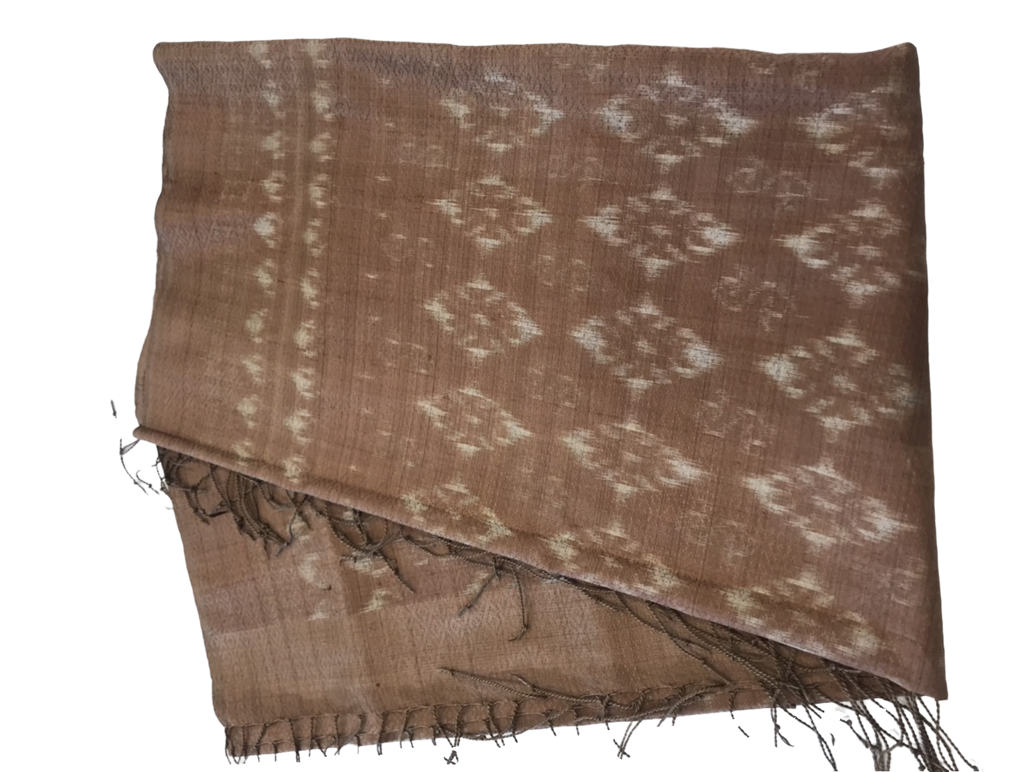 ผ้าไหมมัดหมี่ ลายดอกรักราชกัญญา