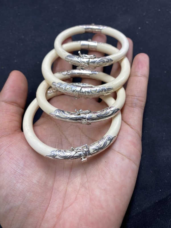 กำไล8มิล เครื่องเงินสุโขทัย