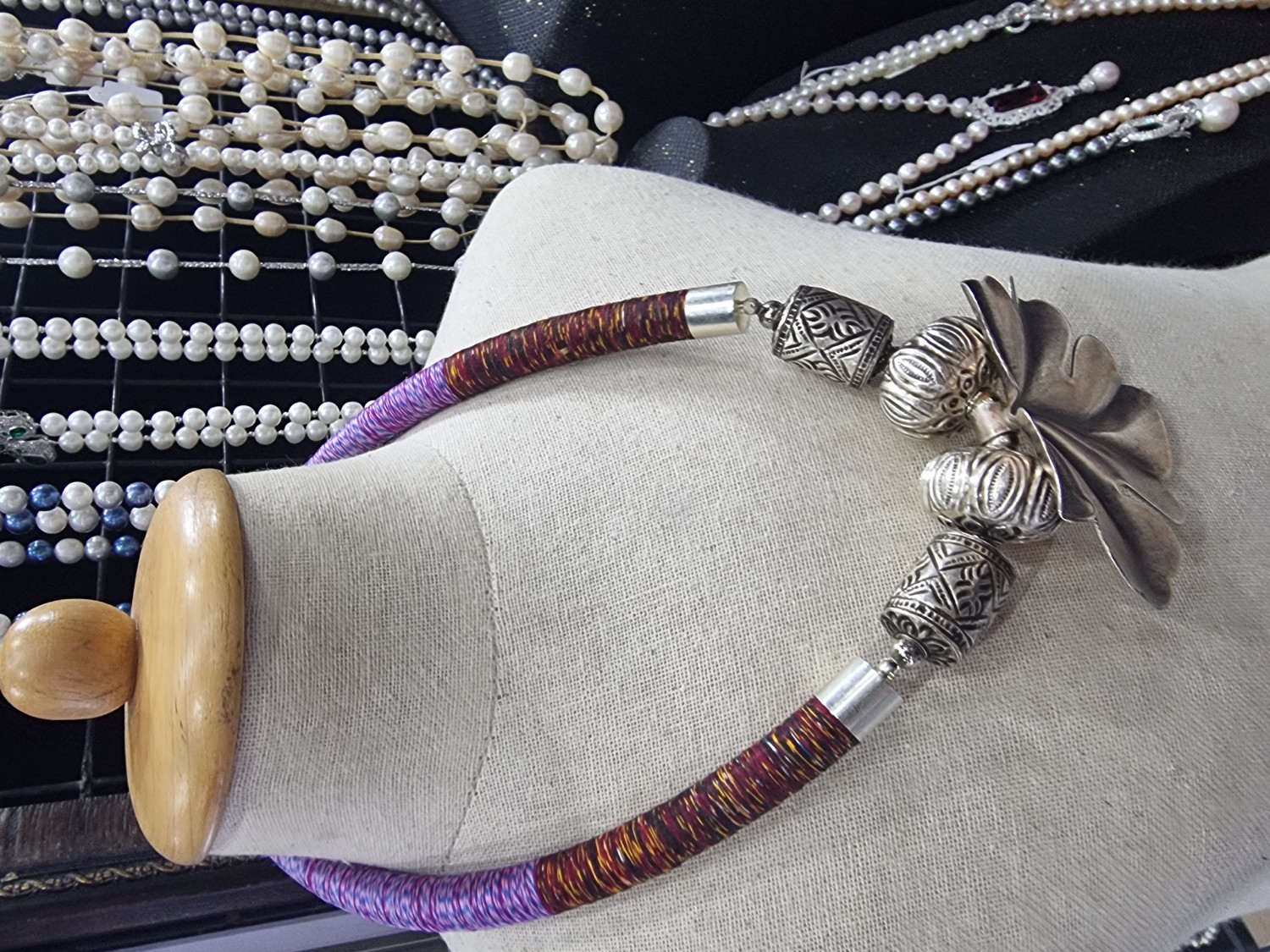 สร้อยจี้เงินแฟชั่น