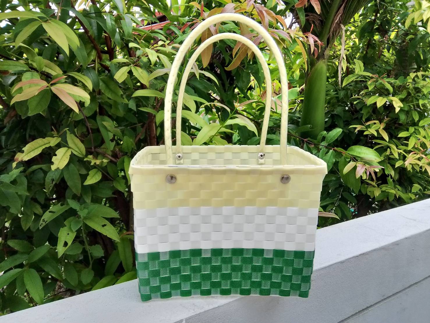 กระเป๋าจักสานบ้านสะพานใหม่