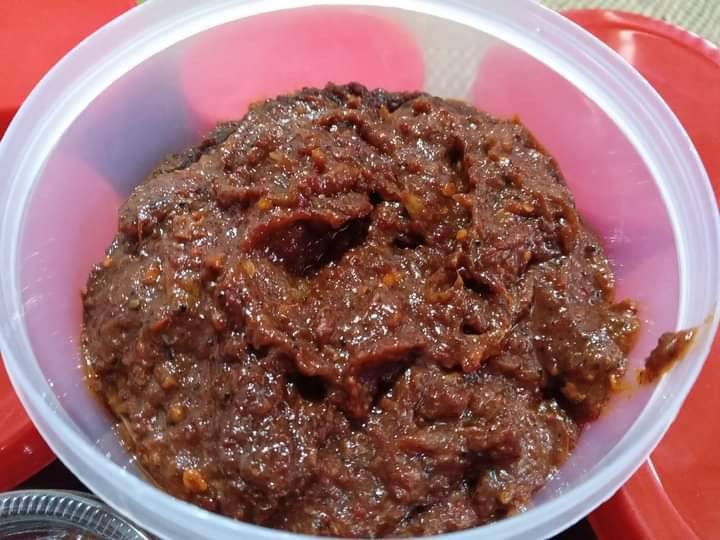 น้ำพริกปลาร้าบอง