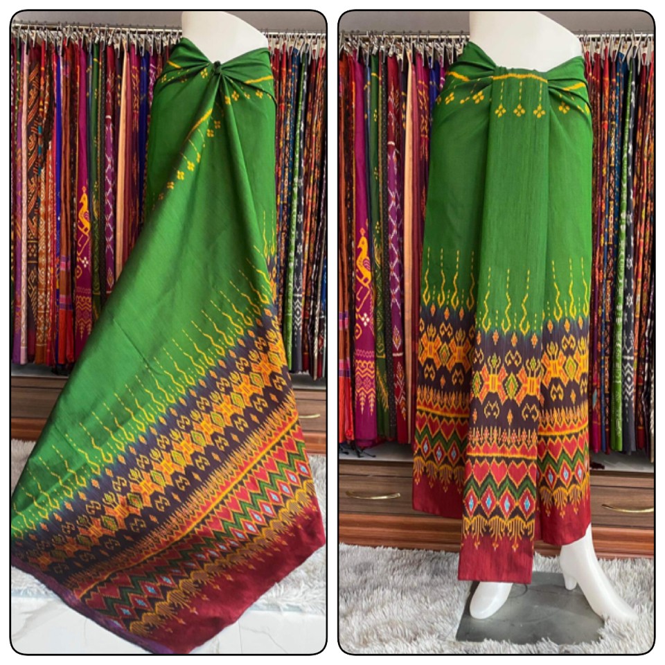 ผ้าไหมมัดหมี่กาบเชิง