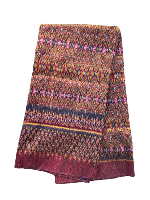 ผ้าไหมลายมะเขือ