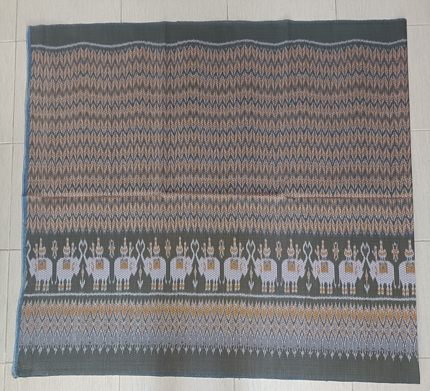 มัดหมี่ 6 ตะกอ สีธรรมชาติ