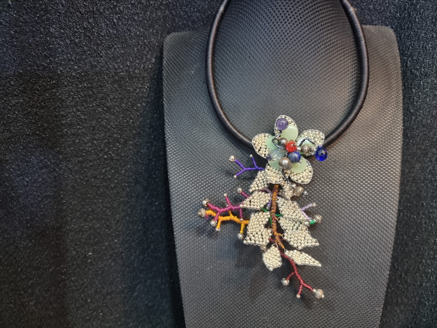 สร้อยไหม เม็ดอลูมิเนียม