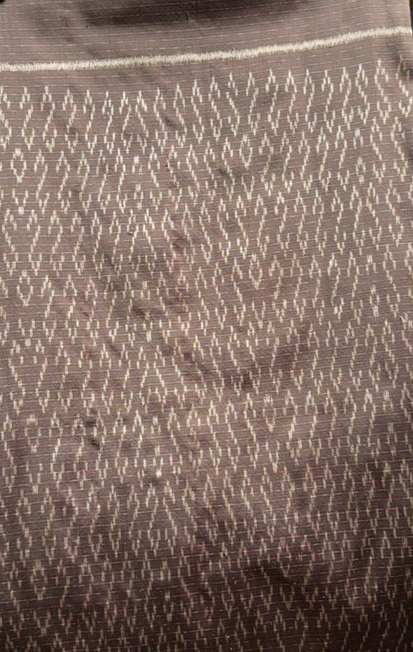 ผ้าไหมลายขอเจ้าฟ้า 3ตะกอทอเหยียบโคมลูกแก้ว