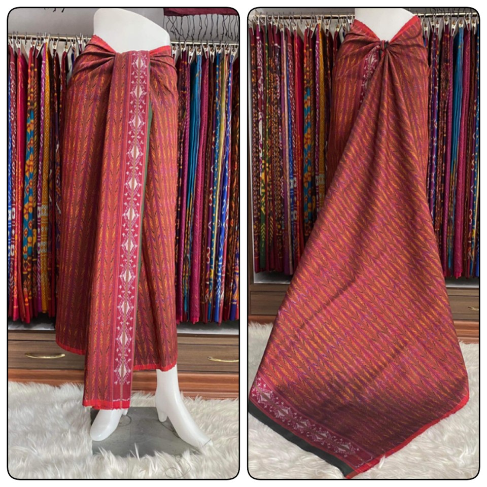 ผ้าไหมมัดหมี่กาบเชิง