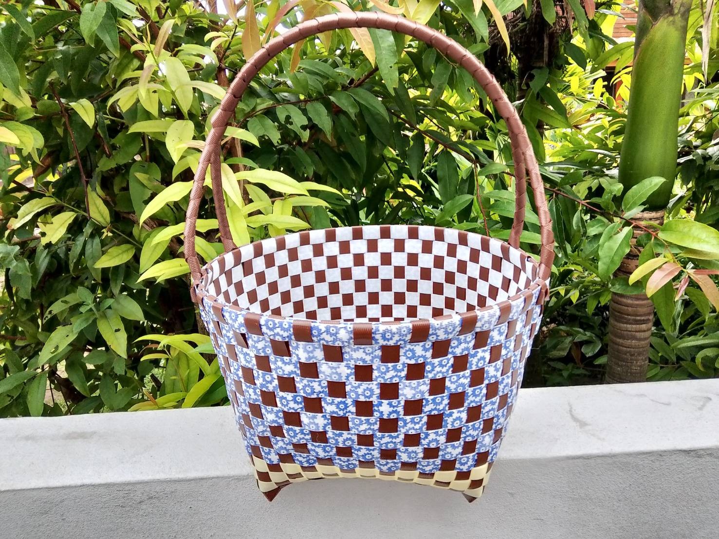 กระเป๋าจักสานบ้านสะพานใหม่