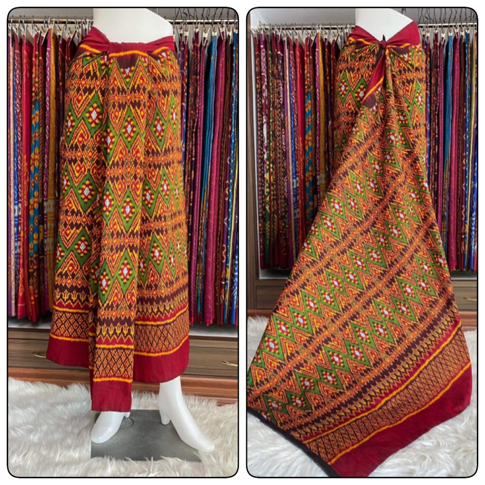 ผ้าไหมมัดหมี่กาบเชิง