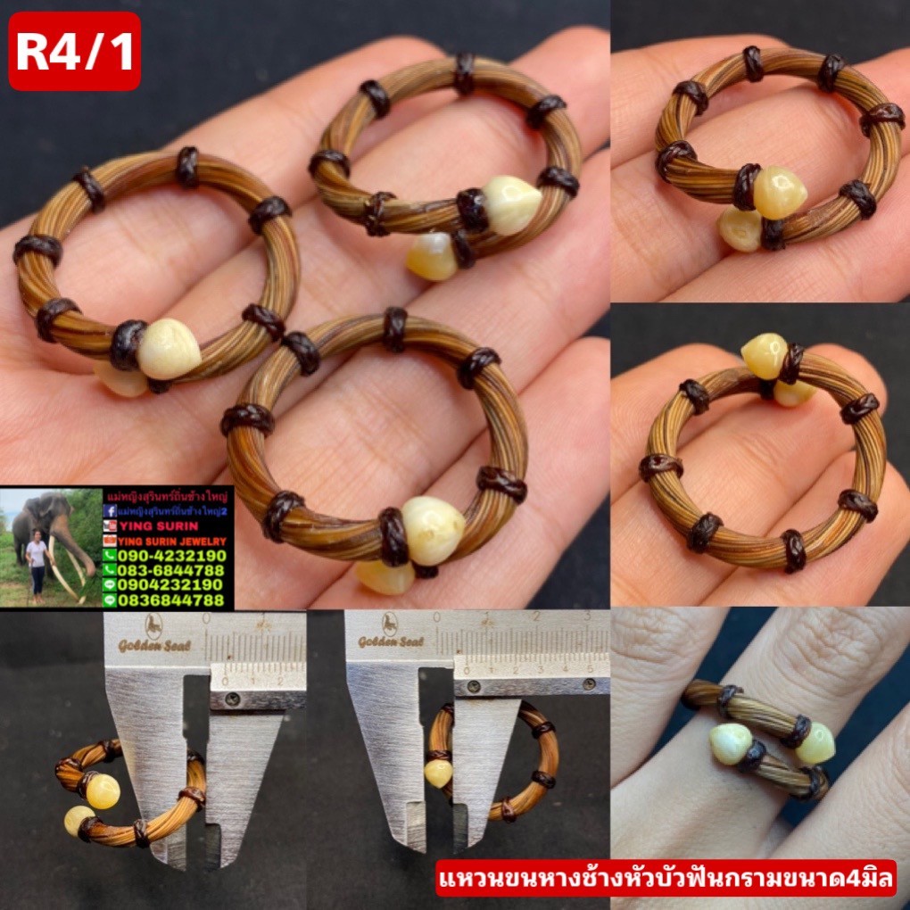 เเหวนขนหางปรับไซร์