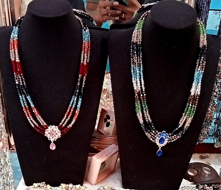 สร้อยคริสตัล5สาย