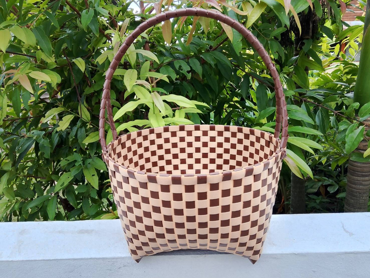 กระเป๋าจักสานบ้านสะพานใหม่