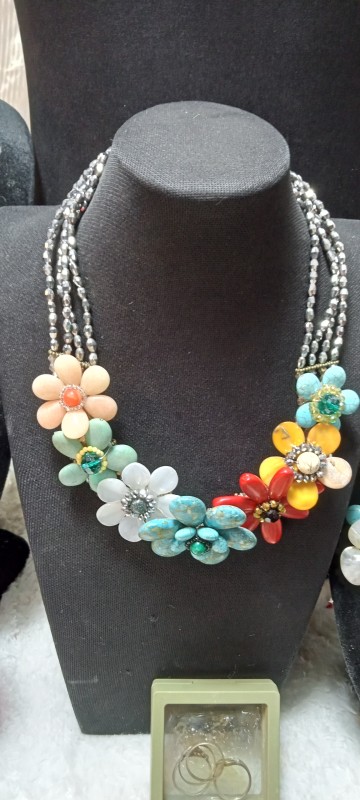 สร้อยแพคริสตั้นติดดอก