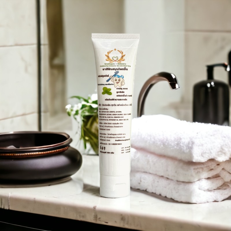 ยาสีฟันสมุนไพรมิ้นท์ ขนาด 100 กรัม