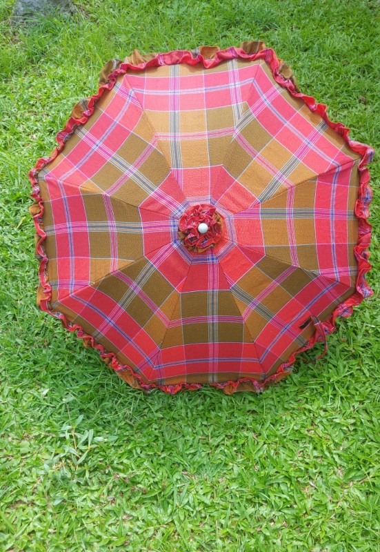 ร่มลายสโหร่ง กันแดด กันยูวี ขนาด 18 นิ้ว