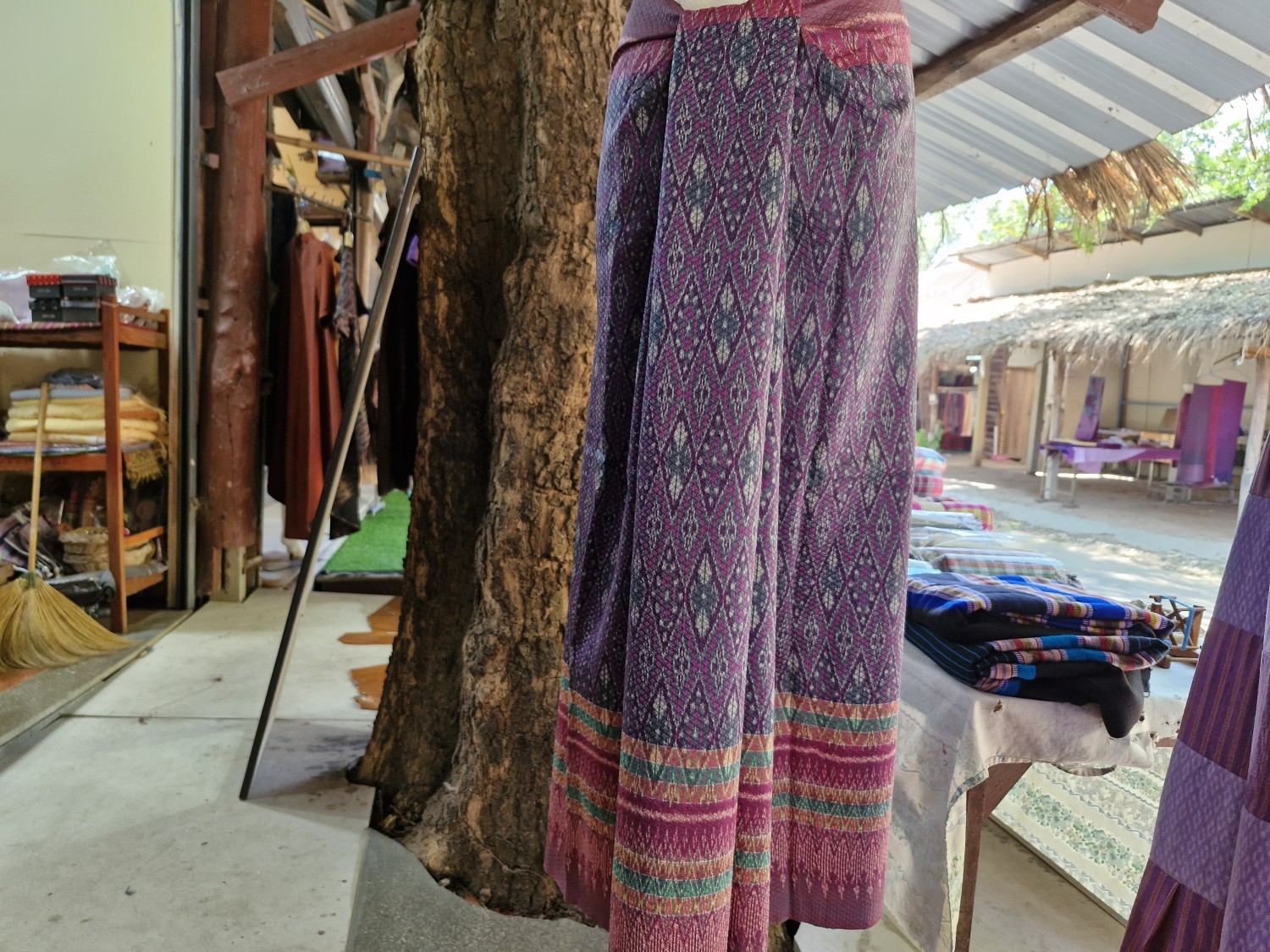 มัดหมี่ยกดอก6ตะกอ