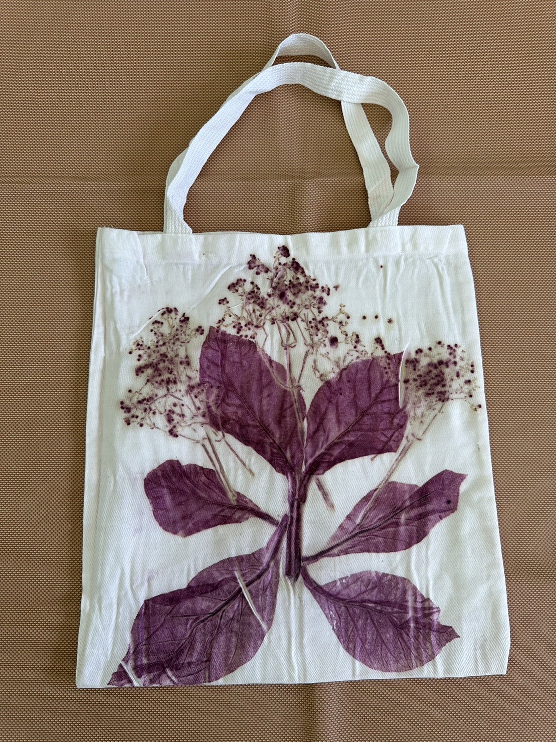 กระเป๋าผ้า Eco print