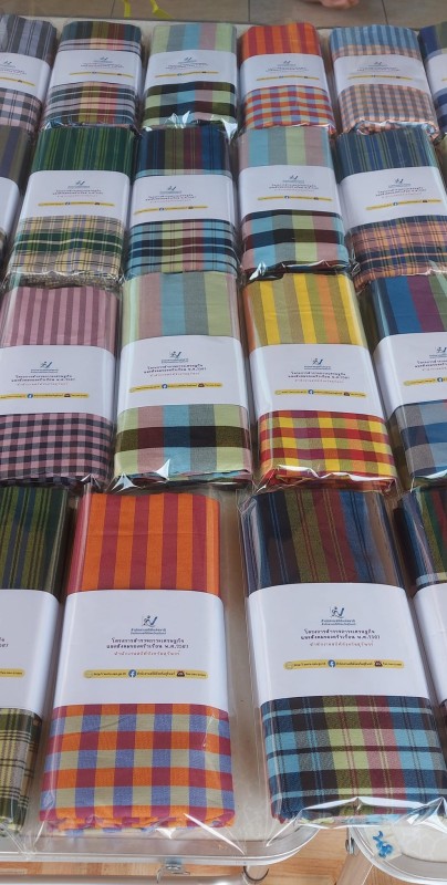 ผ้าขาวม้าฝ้าย ขนาด 80X200 CM ของชำร่วย