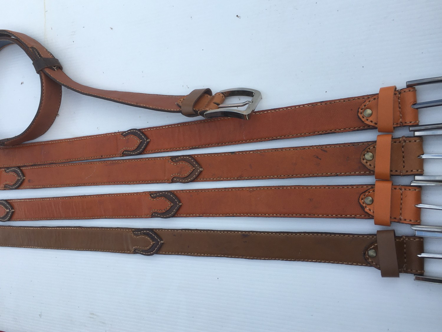 เข็มขัดหนังทำมือ