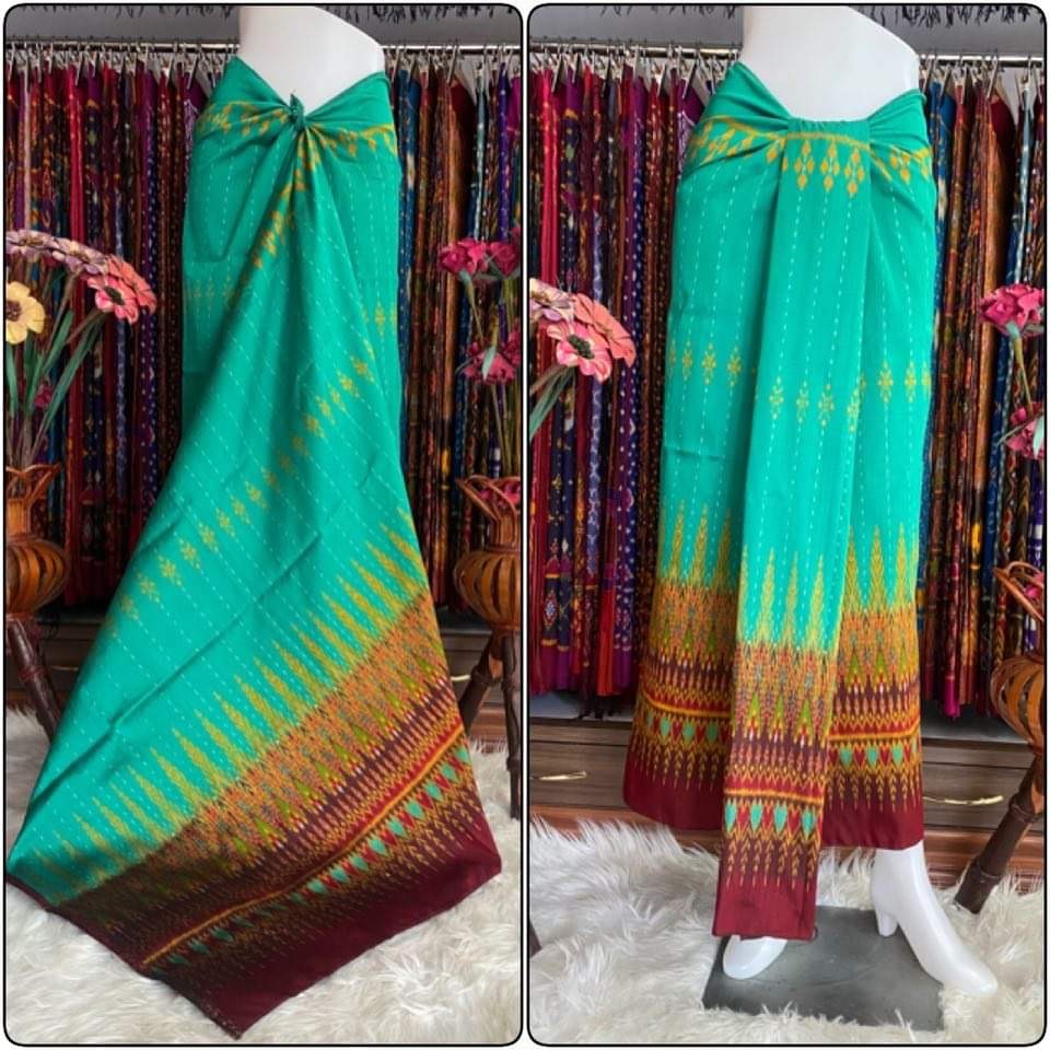 ผ้าไหมมัดหมี่กาบเชิง