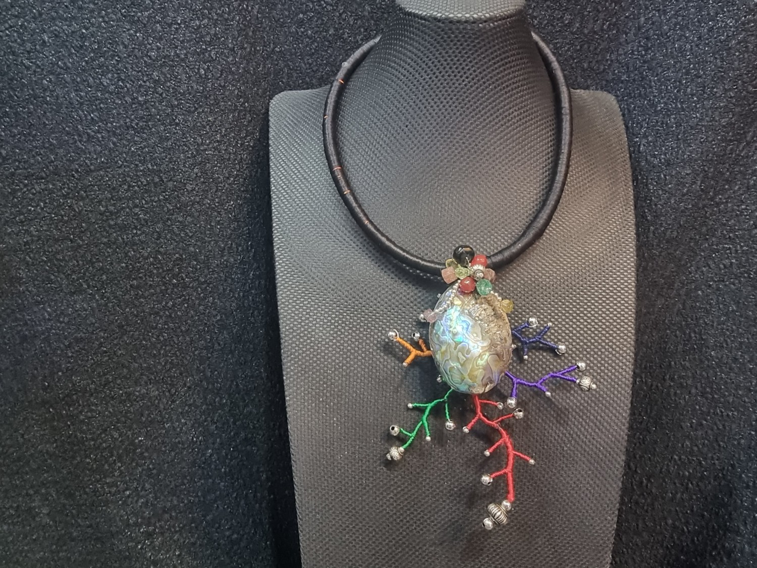 สร้อยไหมจี้หอย