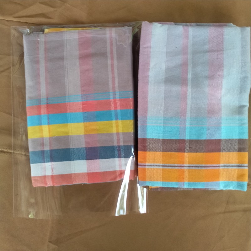 ผ้าฝ้ายโทเร คละสี