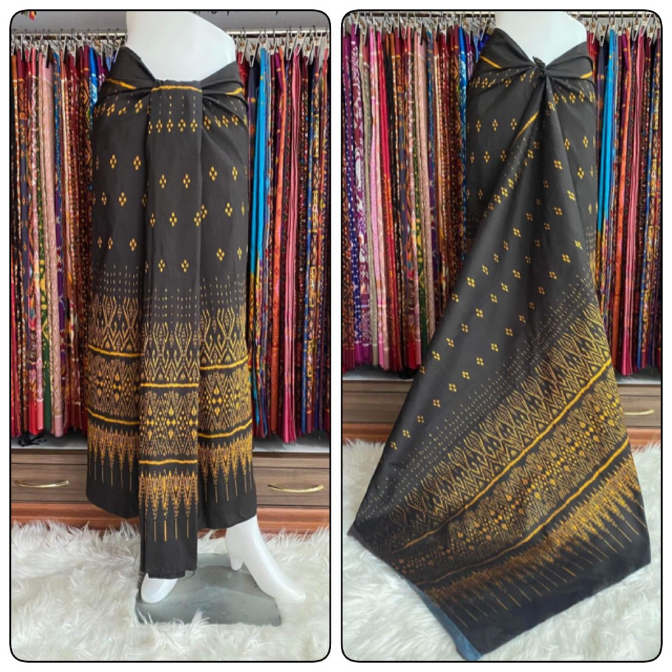 ผ้าไหมมัดหมี่กาบเชิง