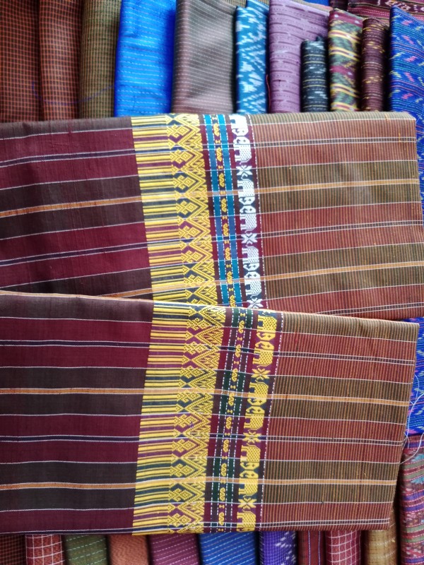 ผ้าสไบไหม ผ้าข้าวม้า