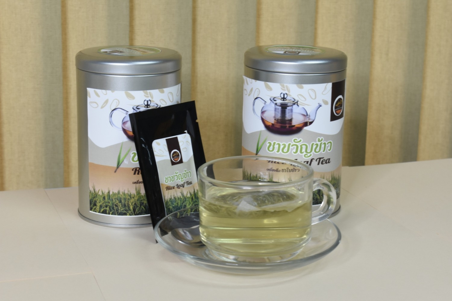 ชาใบข้าว