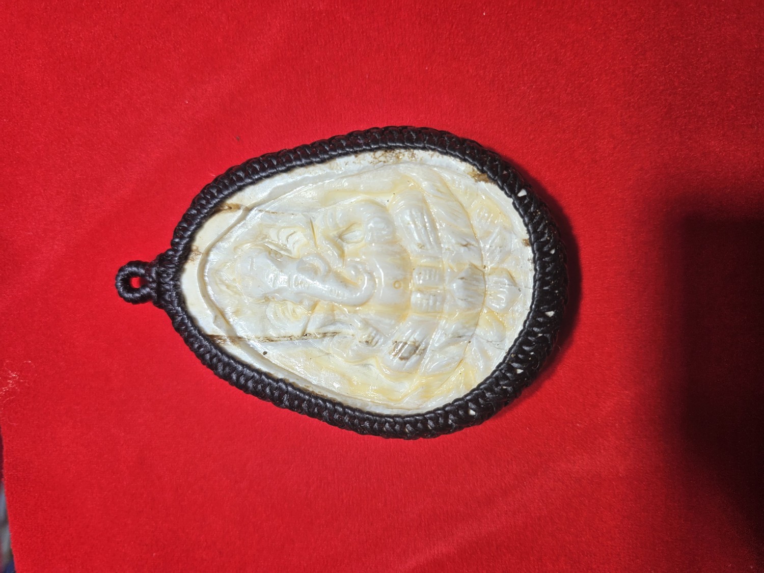 จี้ฟันช้างแกะพระพิฆเนศวร์​