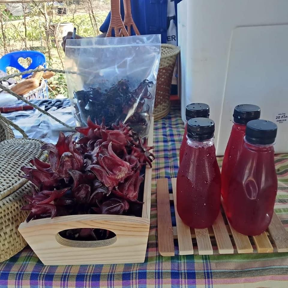 กระเจี๊ยบตากแห้ง