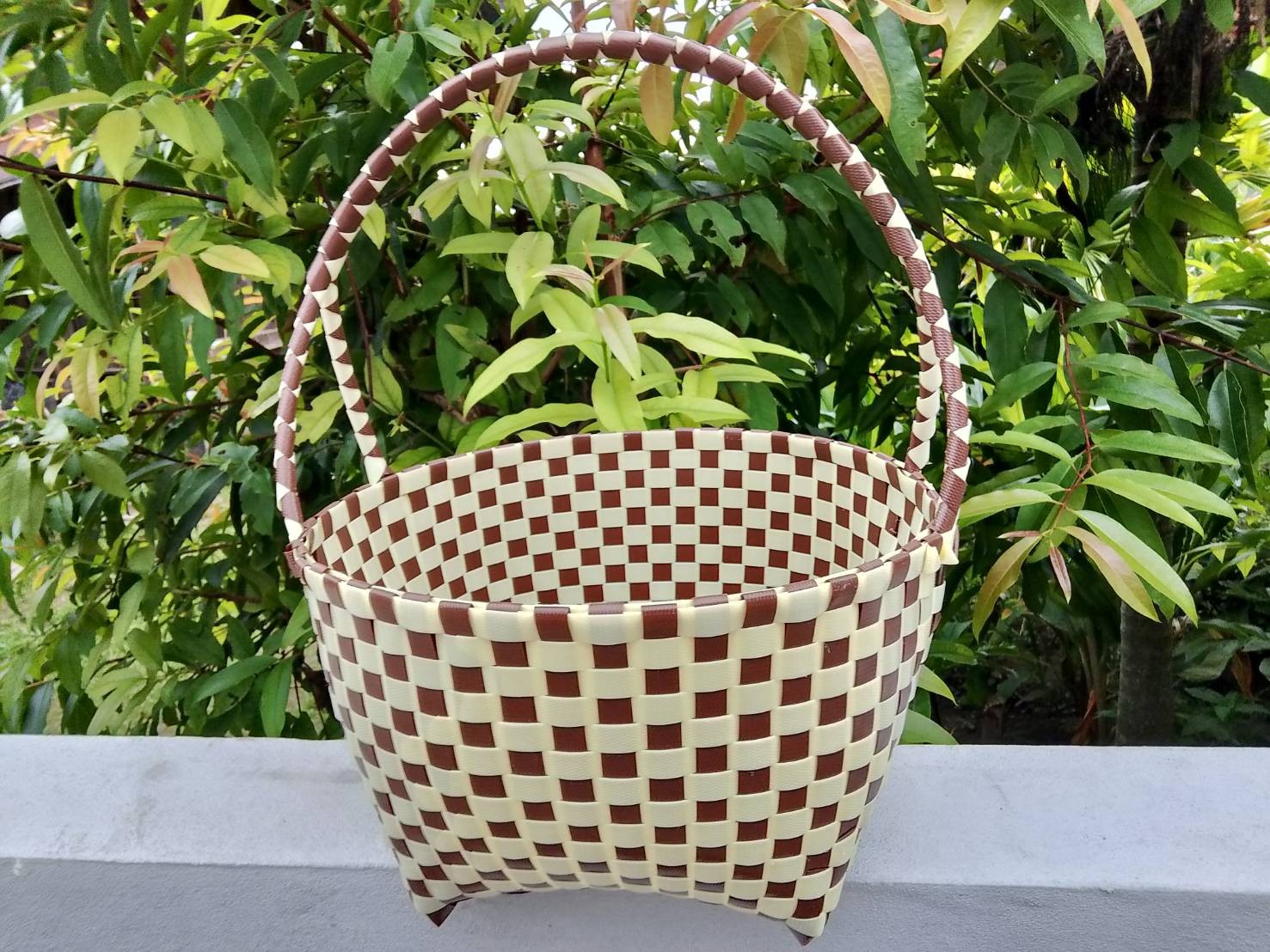 กระเป๋าจักสานบ้านสะพานใหม่