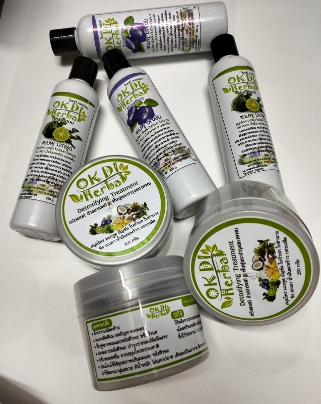 แชมพูสมุนไพรมะกรูด โอเคดีเฮอร์เบิล