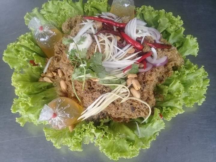 ยำปลาดุกฟู