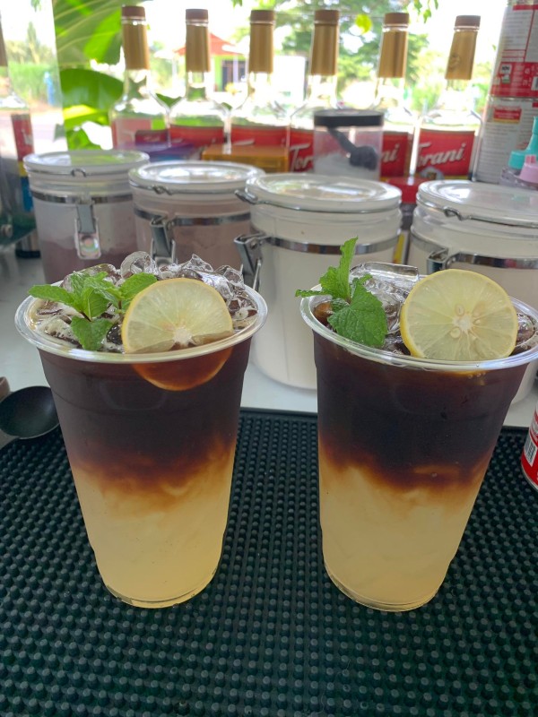 อเมริกาโน่น้ำผึ้งมะนาว