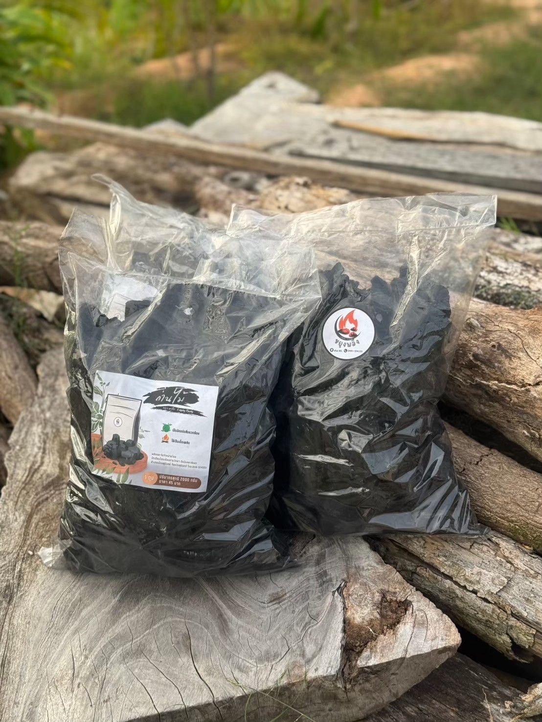 ถ่านไม้