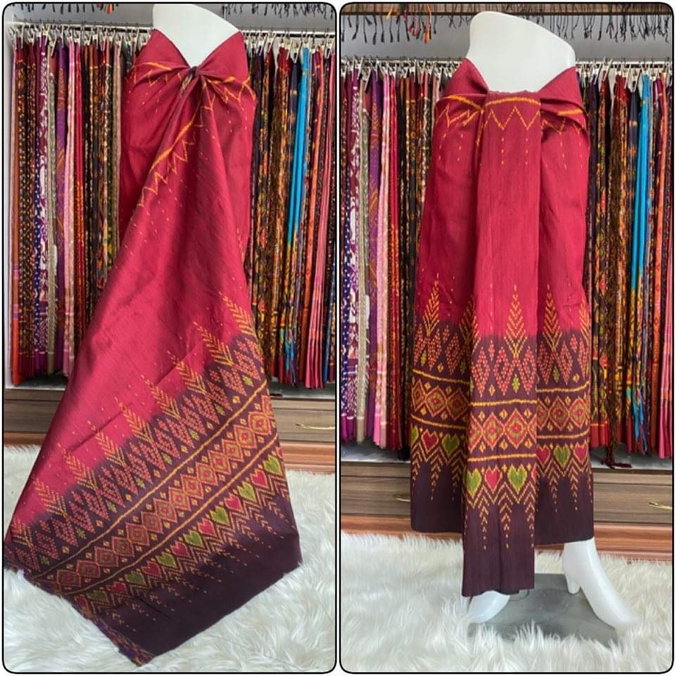 ผ้าไหมมัดหมี่กาบเชิง