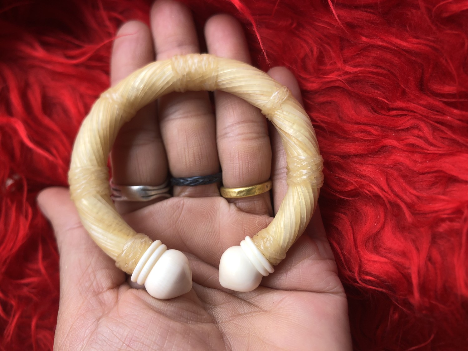 กำไลหางเผือก10มิล