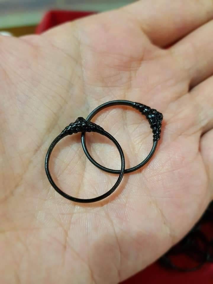 แหวนขนหางช้างสายเดี่ยว