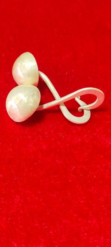 ต่างหูเงินทรงโบราณ