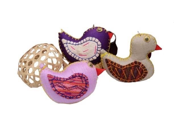 พวงกุนแจ ไก่ เป็ด