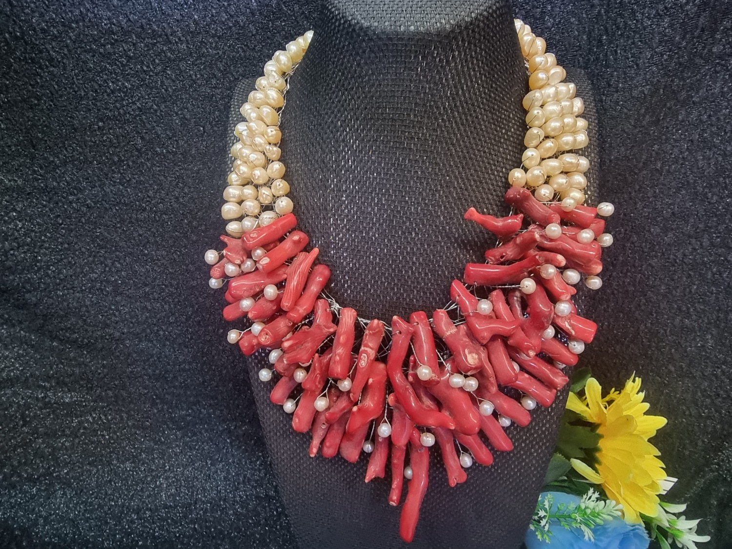 สร้อยปะการังคริสตัล